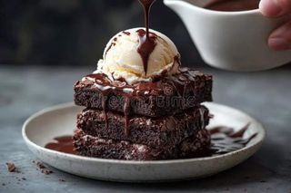 Sizzling brownie
