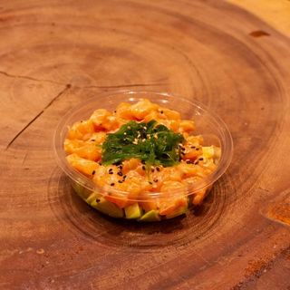 Tartar de salmón