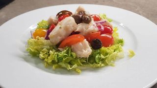 Insalata di merluzzo e latte