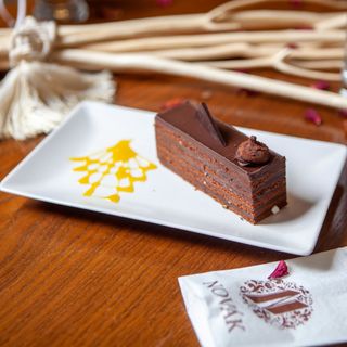 Narancsos trüffel szelet| truffle cu portocale