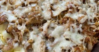 Patatas Cheese Kebab (Grande)