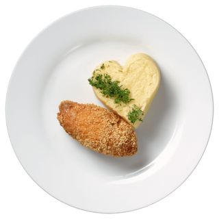 Котлета по-київськи з картопляним пюре (125/150 г)