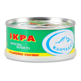 Ікра лососева «Камчадал» зерниста, з/б (100г)