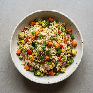 Rice With Veges