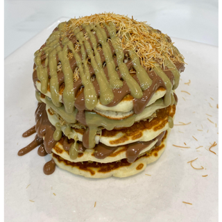  pancake pistache kunafa   