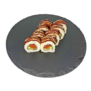 Каліфорнія з лососем в кунжуті 250г