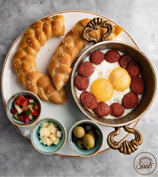 Turkish and Simit Combo