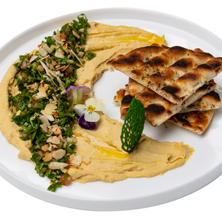 Hummus cu tabouleh