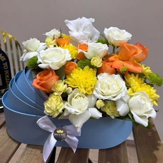 Bouquet Naissance mélange flowers 