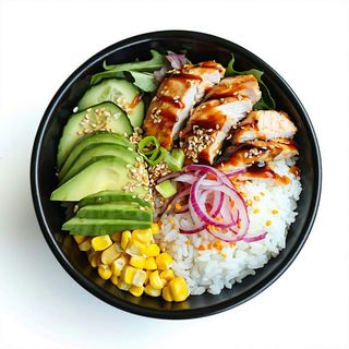 Pollo teriyaki wave