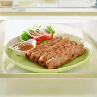 ქათმის სეეხ ქაბაბი Chicken Seekh Kebab