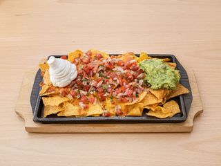 Nachos Vegetarianos