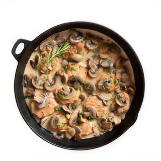 175. Ternera Con Champiñones