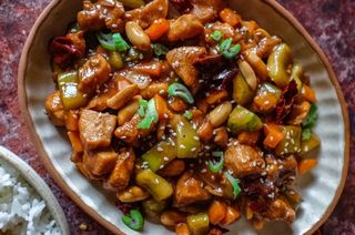 73. Vitello alla gong bao-piccante
