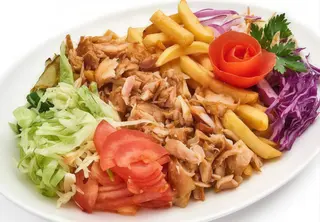 Mini Plato Mixto Con Patatas Fritas