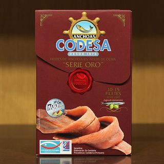 Filetes De Anchoa En Aove Codesa 10-15 Lata 120Gr.