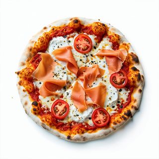 Pizza Salmonata mini