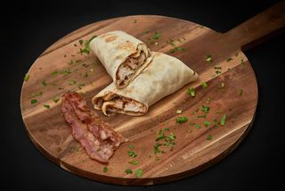 Halumi bacon sendvič