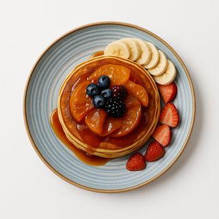 Američke palačinke sa 4 vrste namaza