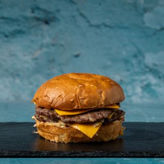 Smash special double & pomfrit