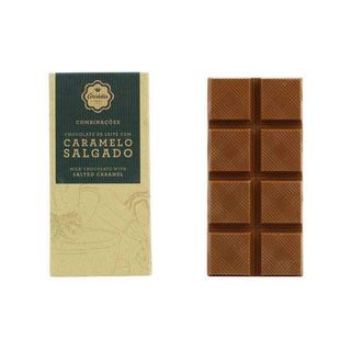 Tablete Caramelo Salgado Chocolate Leite 100gr