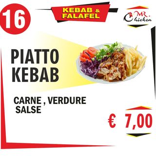 Piatto kebab 