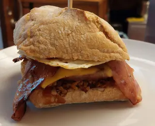 Hamburguesa BBQ