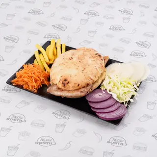 Bela vešalica 200g