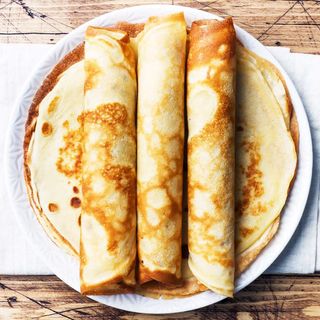 Clătite cu nuci și miere