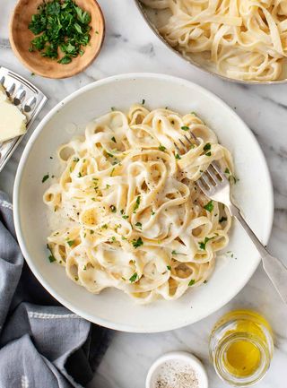 Pasta Alfredo Fettuccine