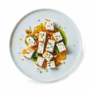 9. Feta tighaniti me meli