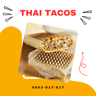 THAI TACOS+frites