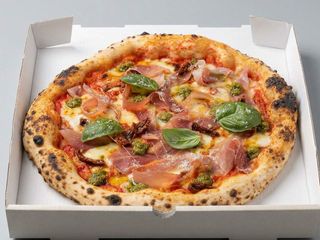 Pizza de Presunto
