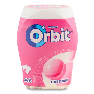 Гумка жувальна Orbit Bottle Баблмінт (64г)