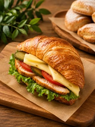 Круассан с курицей (140г)
