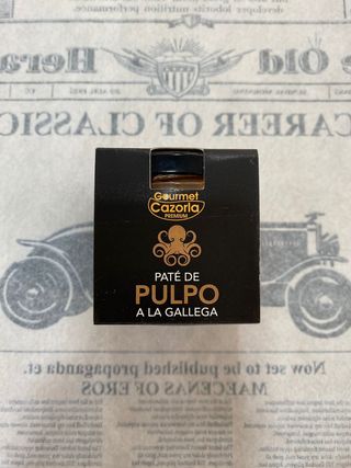 Paté De Pulpo A La Gallega 110 Gr.