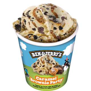 B&J Caramel Brownie Party 465ml