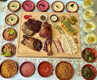 Menu Viande Fumé ( Pour 4 Personnes ) 1 Kg Viande Fumé