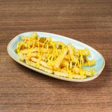 ფრი ყველის სოუსით და ჰალაპინიოთი