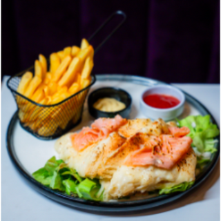  Croque. Saumon Gratiné    