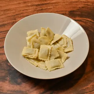 Raviolis carbonara