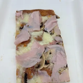 Crostino funghi & cotto al trancio