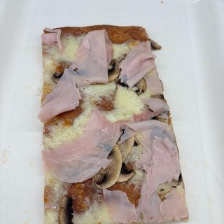 Crostino funghi & cotto al trancio