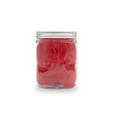 Tarro Chuche Espirales Rojas