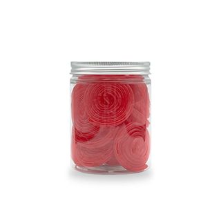 Tarro Chuche Espirales Rojas