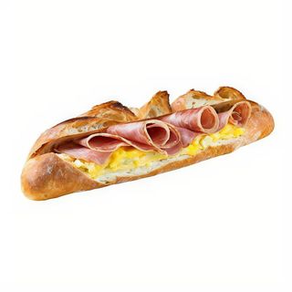 Baguette De Tortilla De Jamón De York