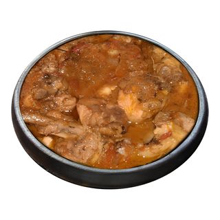 Entier De Pintade ( soupe ) Avec Attiéké