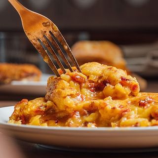 Tortilla De Chistorra Y Patatas