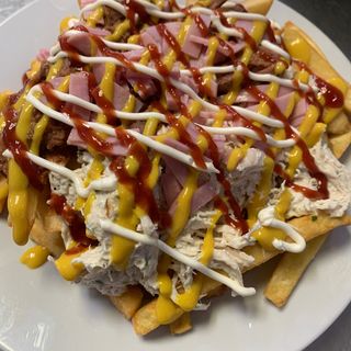 Papas Locas Con Pollo