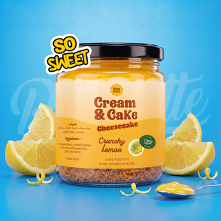 Cheesecake crunchy lemon